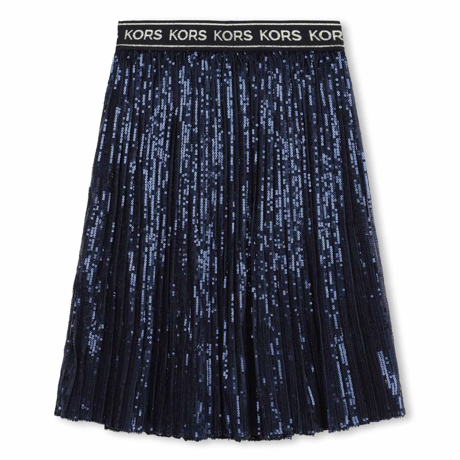 Michael Kors Sequined Pleated Skirt 8 - 12Y