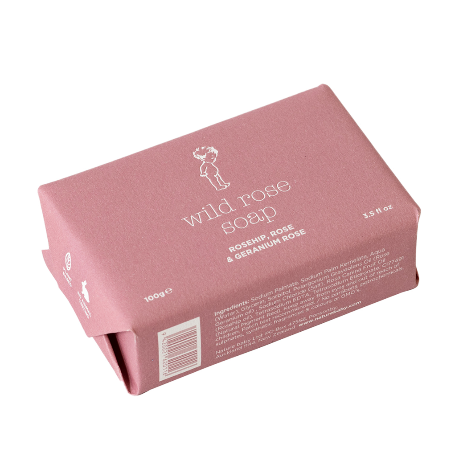 Nature Baby Wild Rose Soap