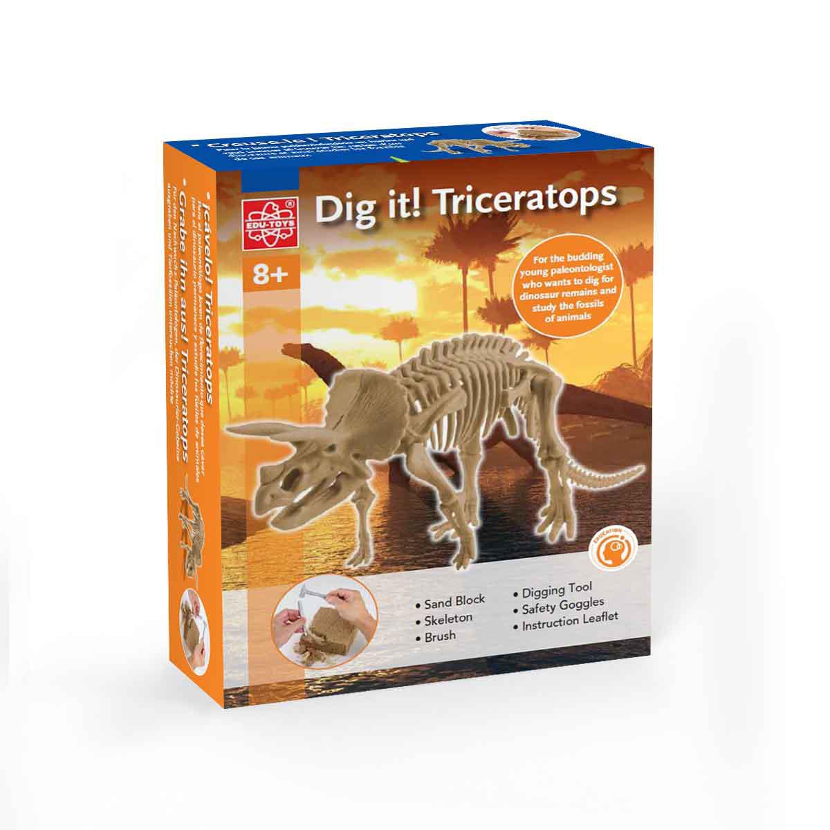 Edu-Toys Dig It Triceratops