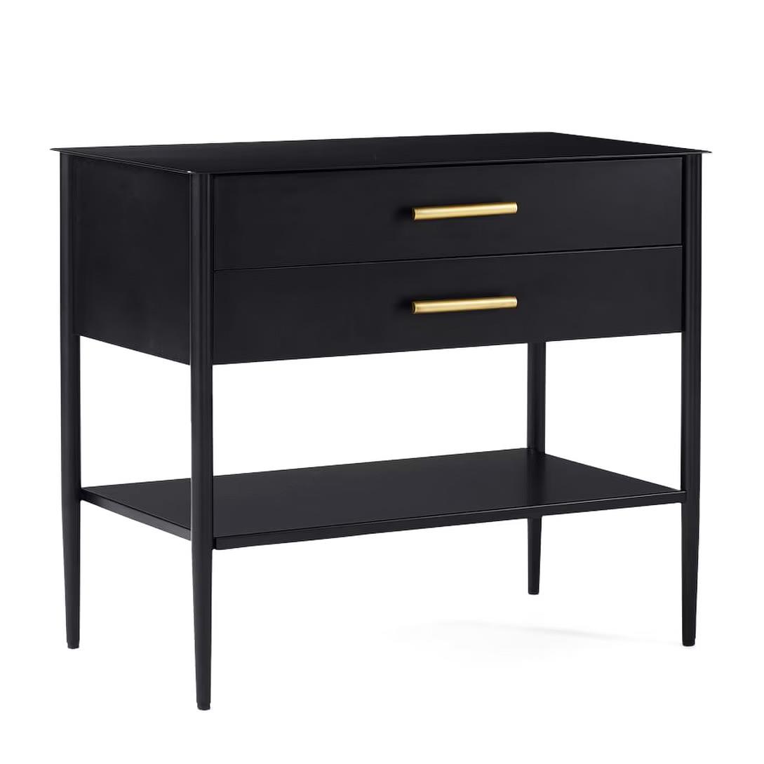 West Elm Grand Metalwork Nightstand