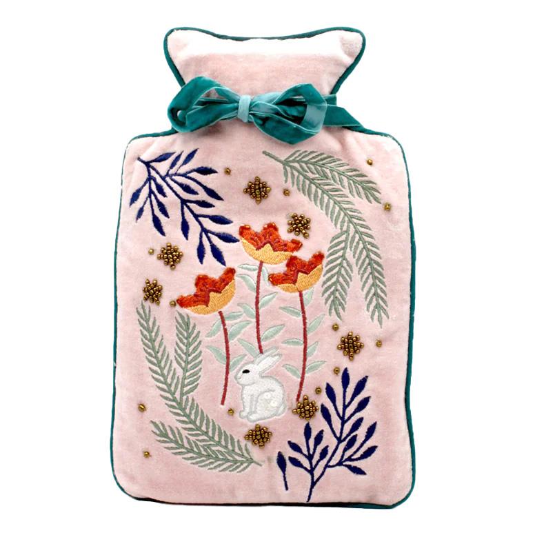 House Of Disaster Secret Garden Rabbit Hot Water Bottle