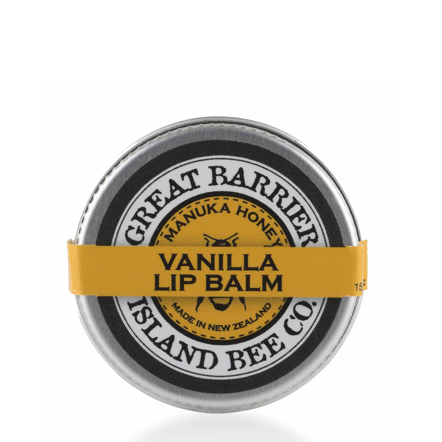 Great Barrier Island Bee Co Kowhai & Vanilla Soothing Lip Balm 15g