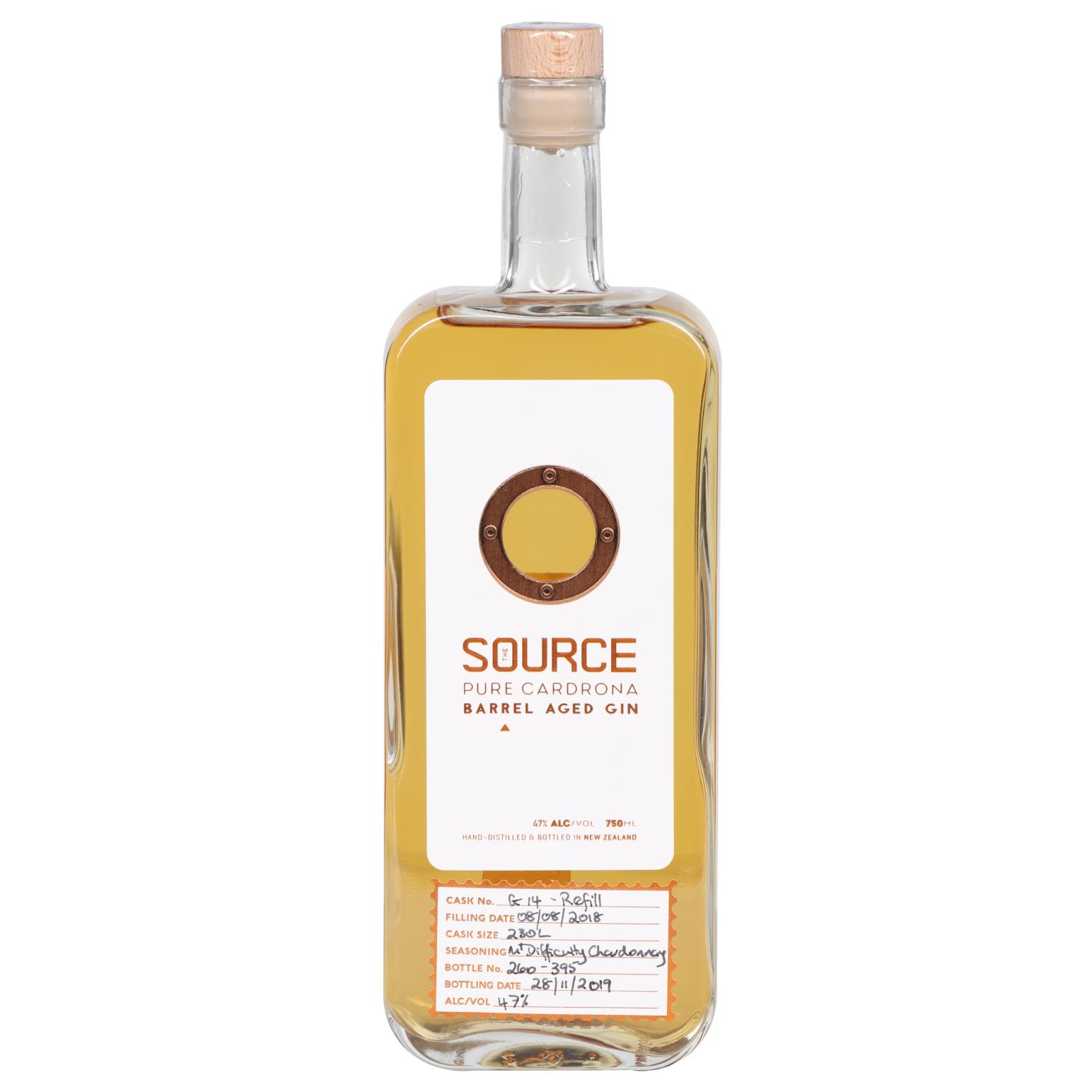 The Source Barrel Aged Chardonnay Gin 750ml