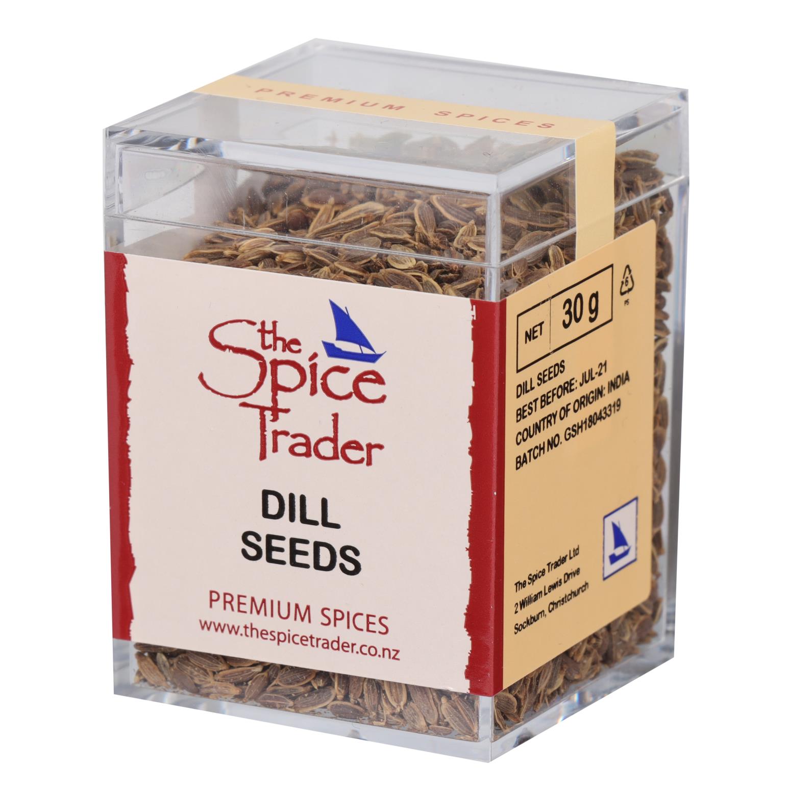 Spice Trader Dill Seeds 30g