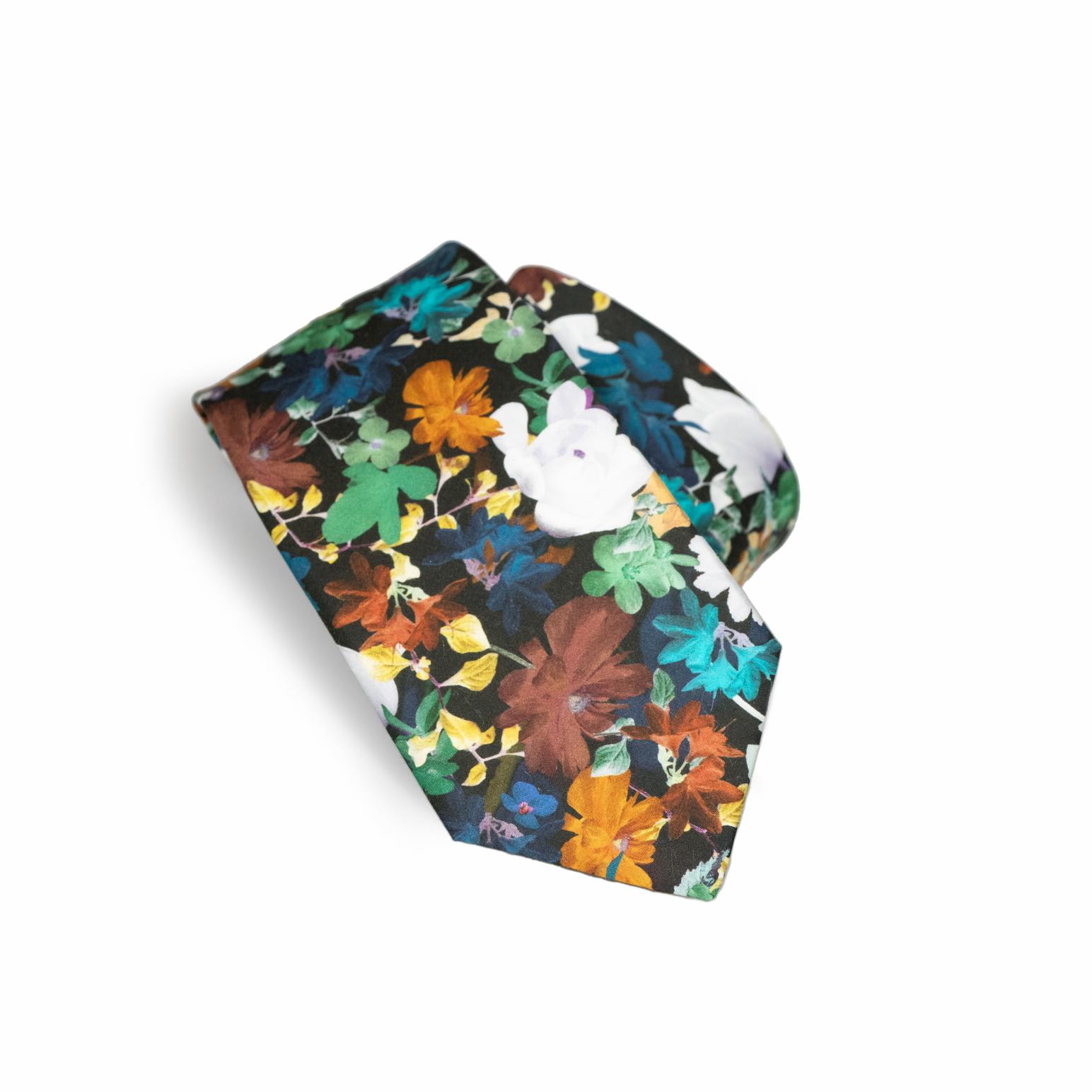 Parisian with Liberty Futuristic Floral Ties