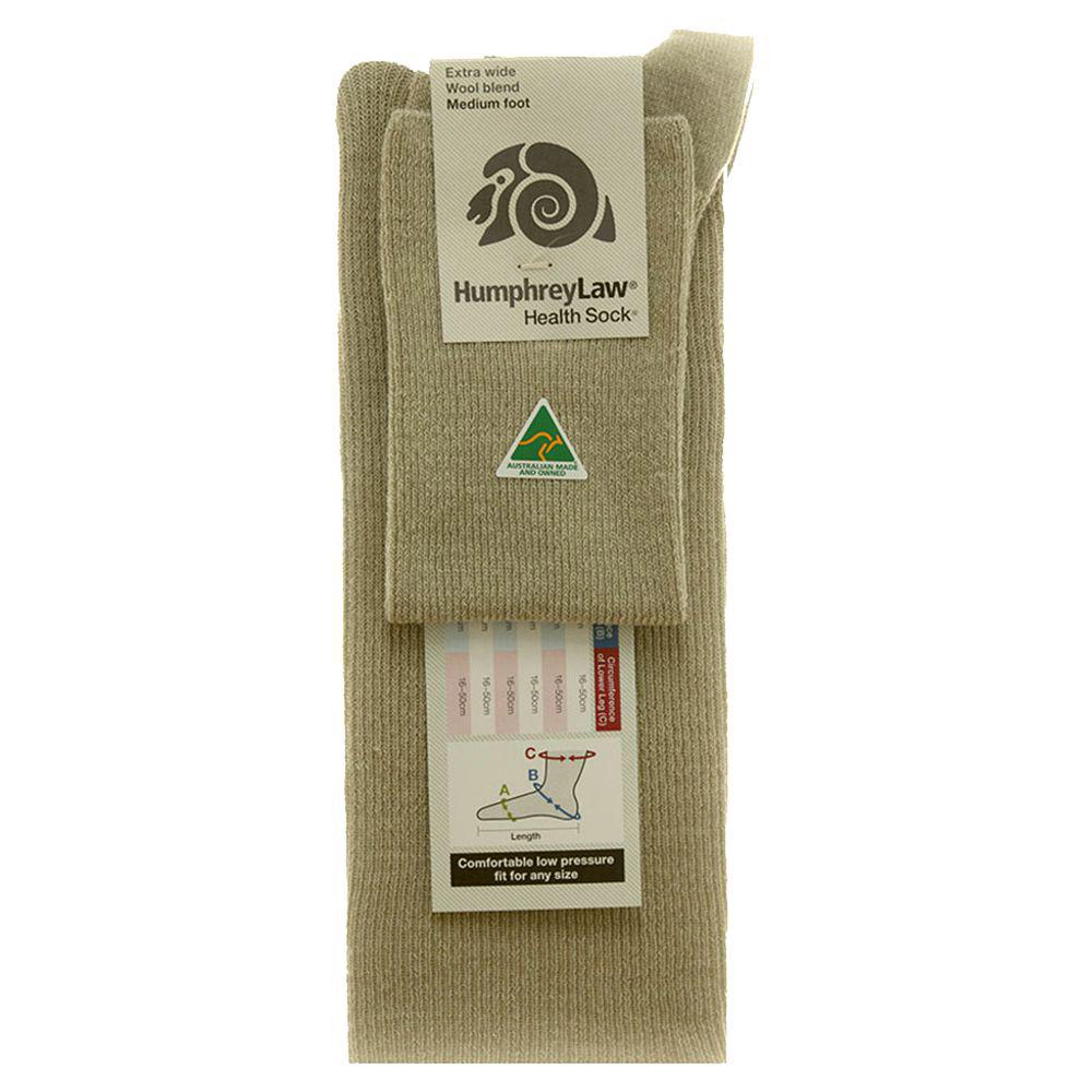 Humphrey Law Wool Socks Extra Wide