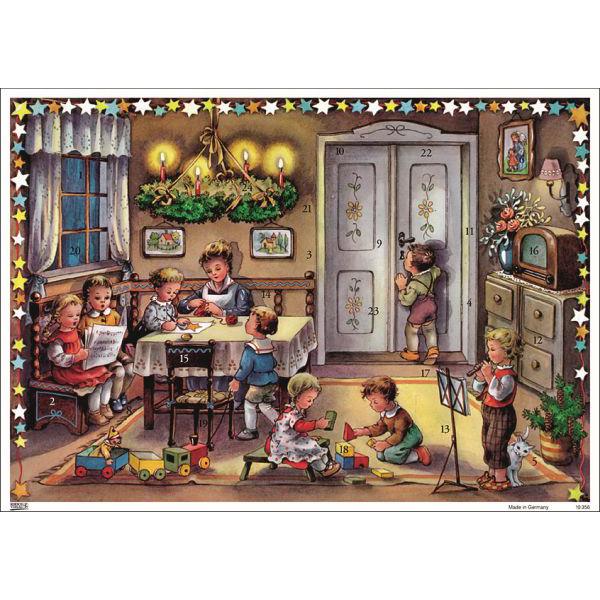 Kirsch Verlag Living Room Poster Advent Calendar