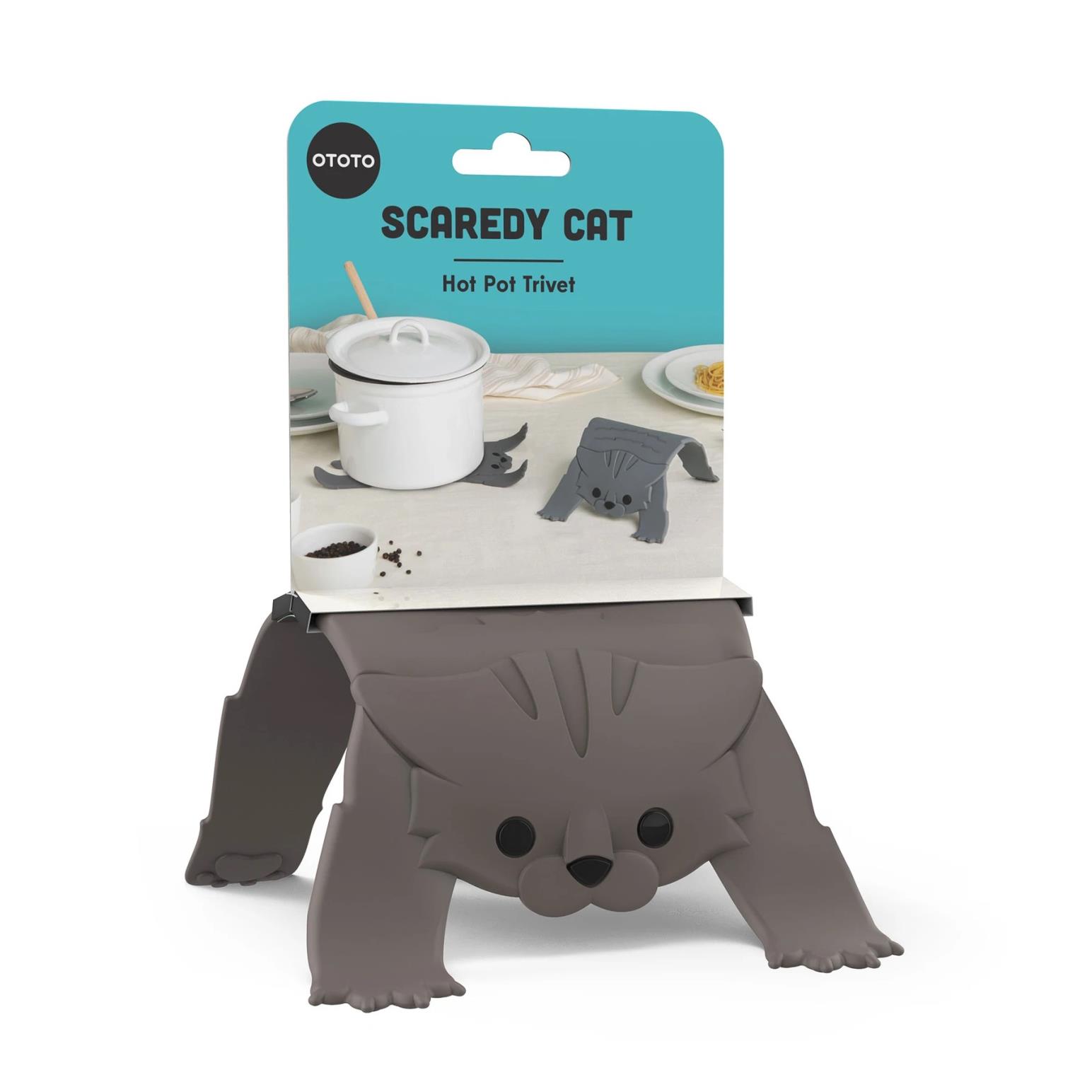 Ototo Scaredy Cat Hot Pot Trivet