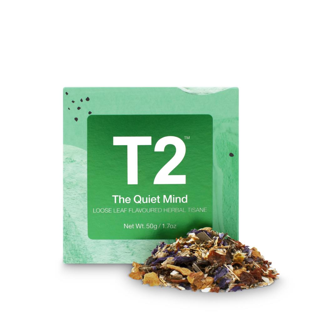 T2 The Quiet Mind Loose Leaf Cube 50g