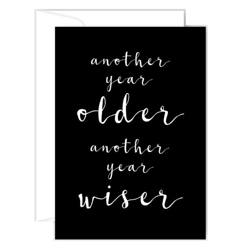 Poppy Card - Another Year Older