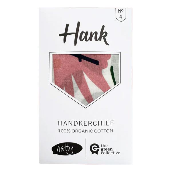 HANK 4. AROHANUI by Natty Organic Cotton Handkerchief