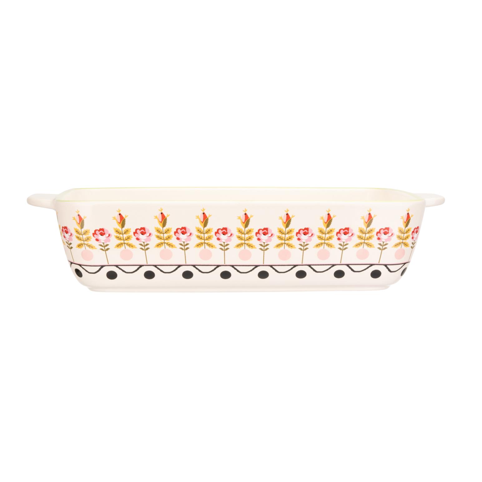 Cath Kidston Painted Table Ceramic Roasting Dish 33cm