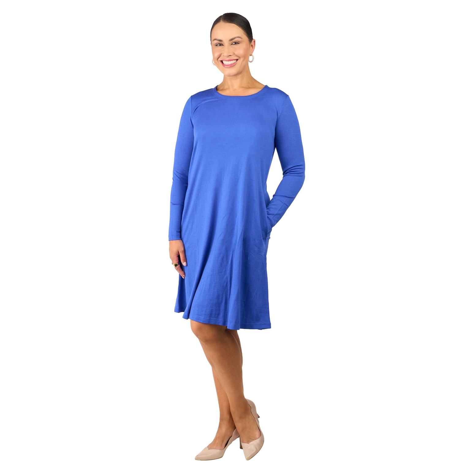 B Merino Swing Dress