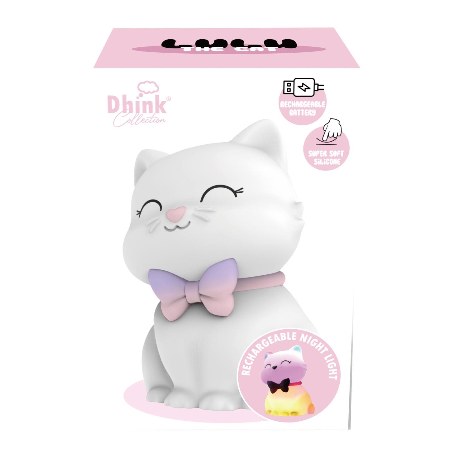 Stellar Haus Squishy Cat Lulu Night Light