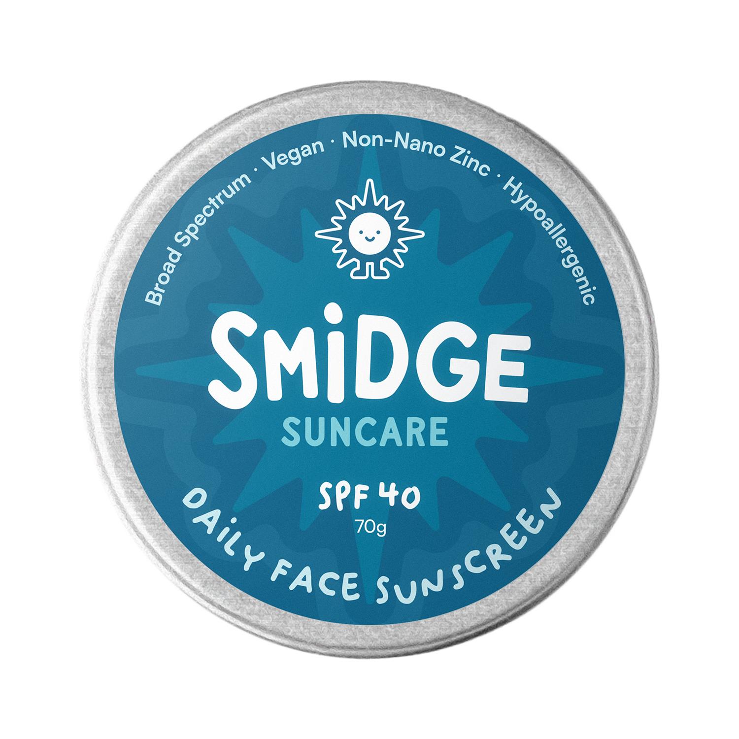 Smidge SPF40 Daily Face & Body Sunscreen 140g