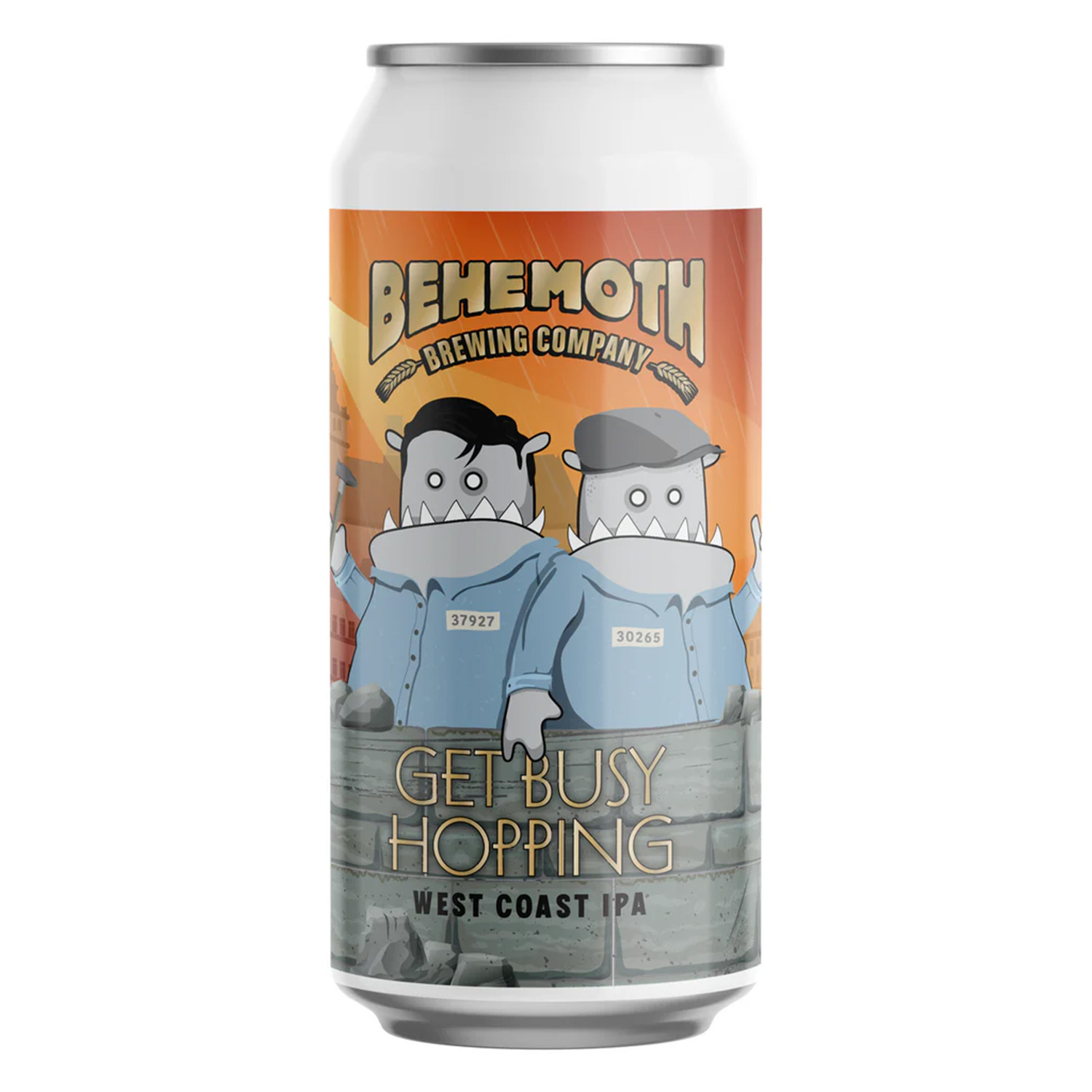 Behemoth Get Busy Hopping West Coast IPA 6.9% 440ml