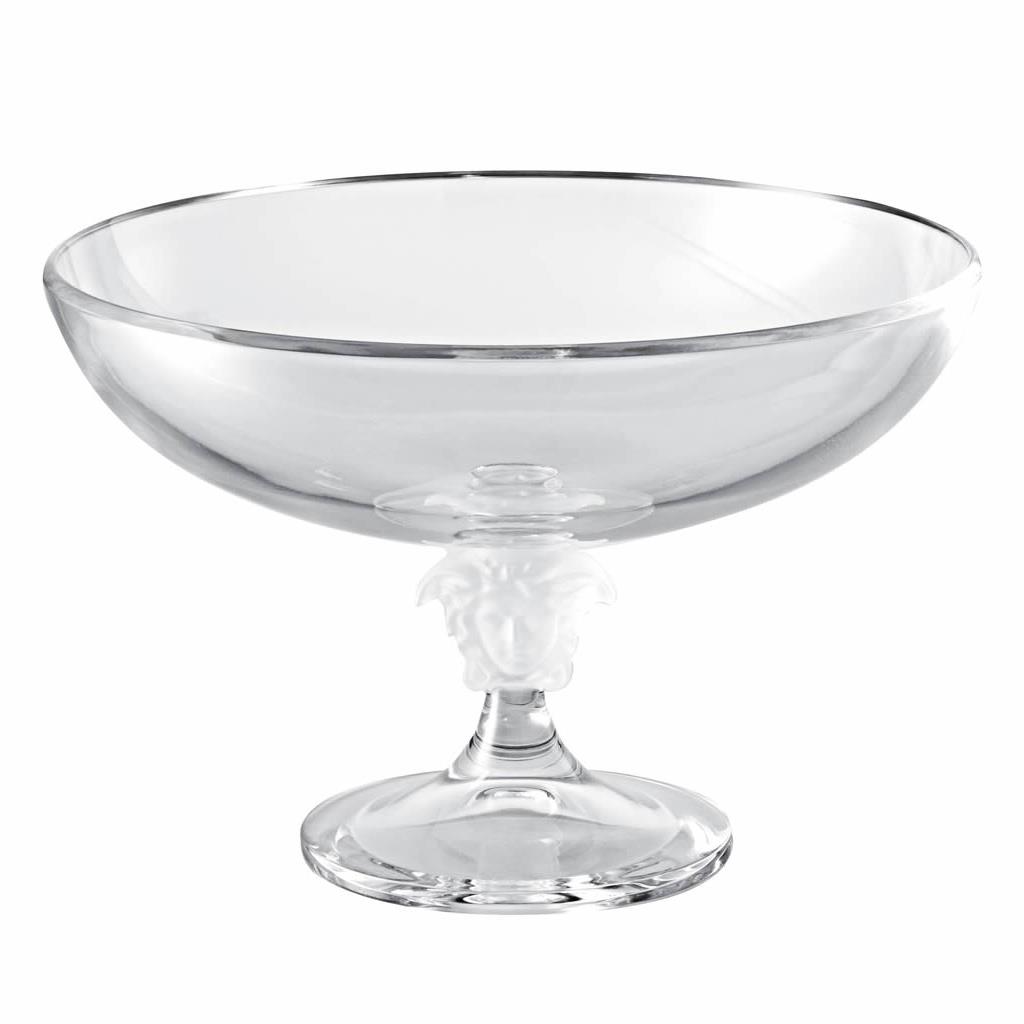 Versace Medusa Lumiere Footed Bowl 33cm