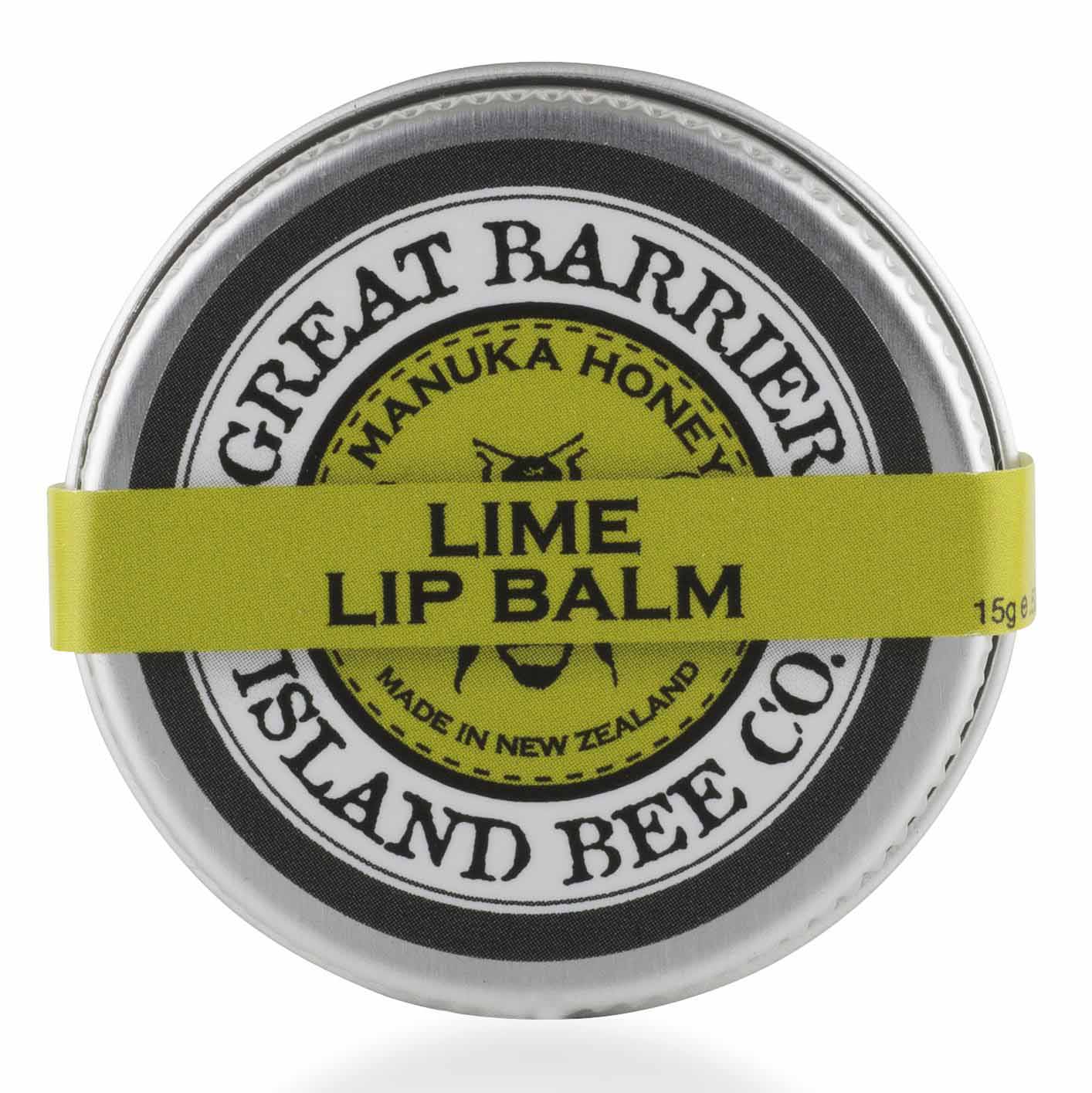 Great Barrier Island Bee Co Hibiscus & Lime Soothing Lip Balm 15g