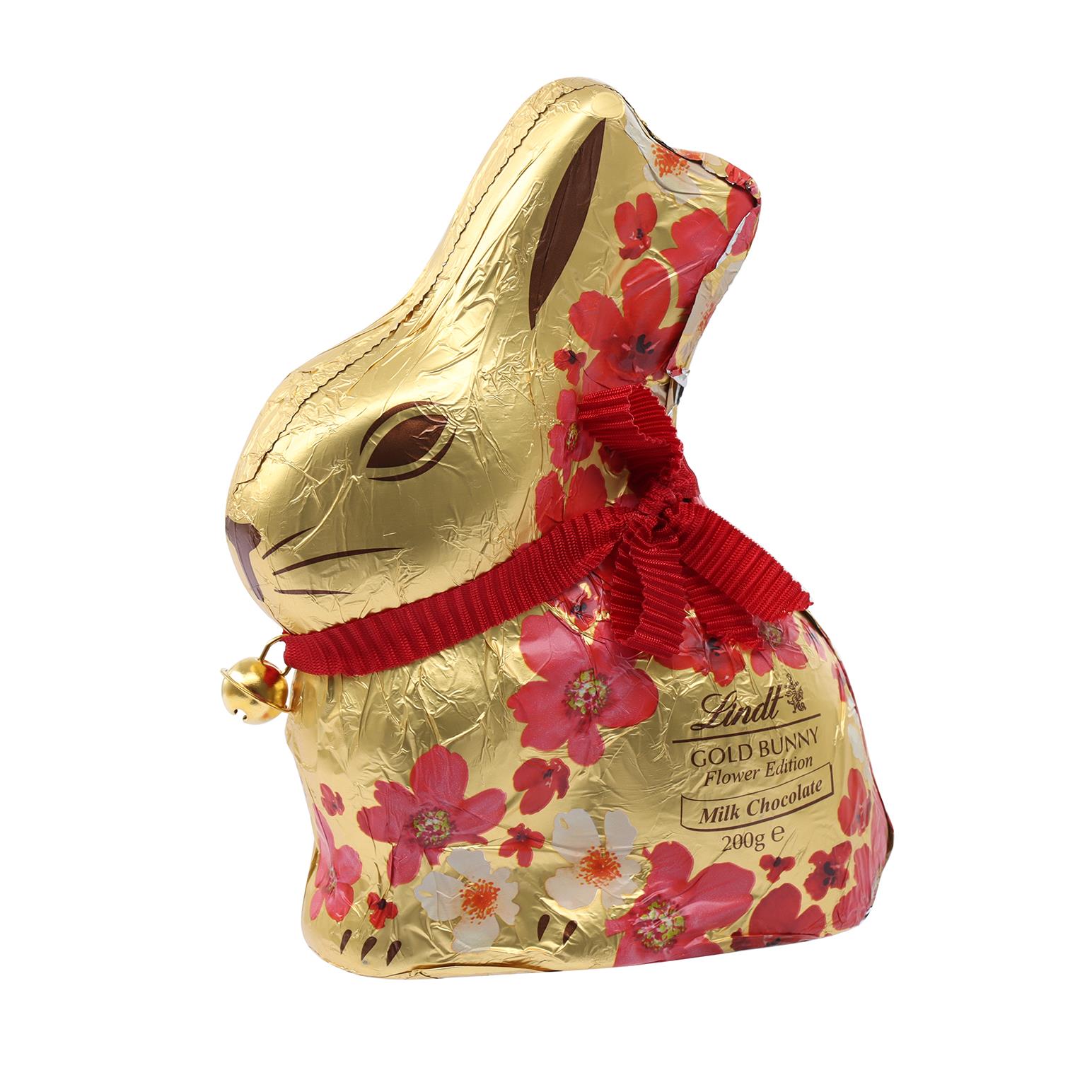 Lindt Gold Easter Bunny Flower 200g