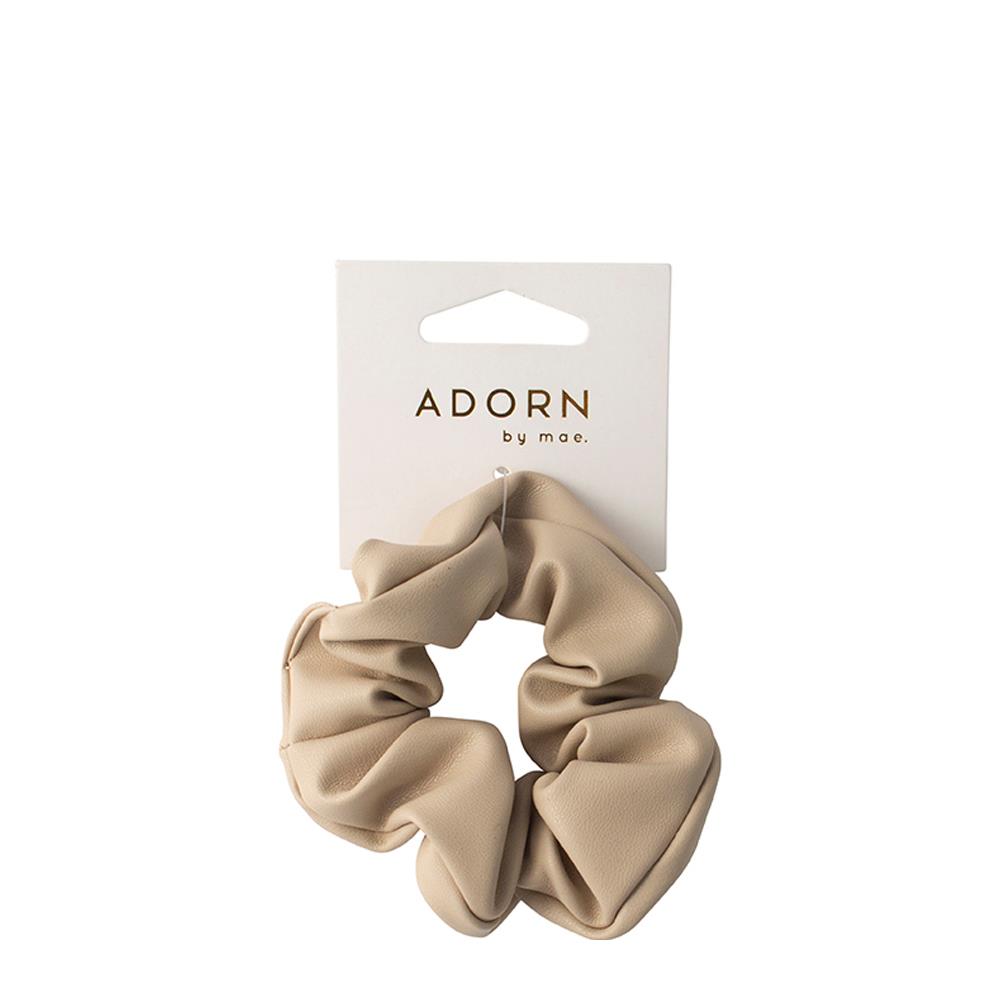 Mae Elastic Scrunchie Tan