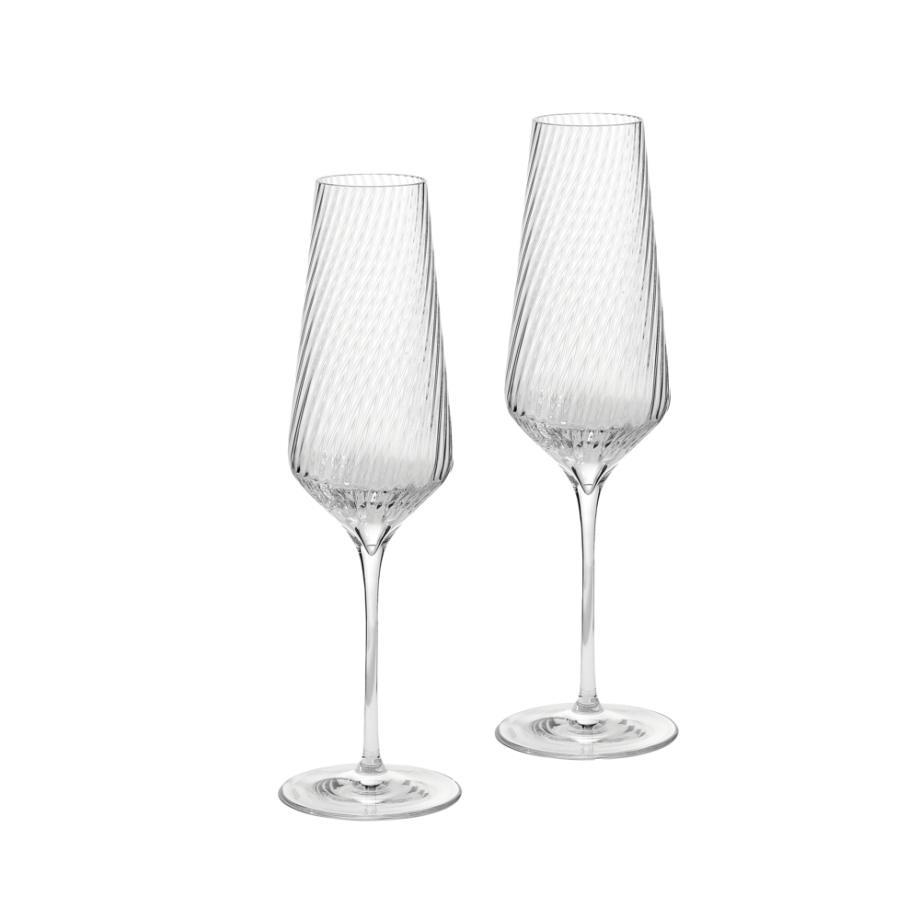 Vera Wang Swirl Flute Set of 2