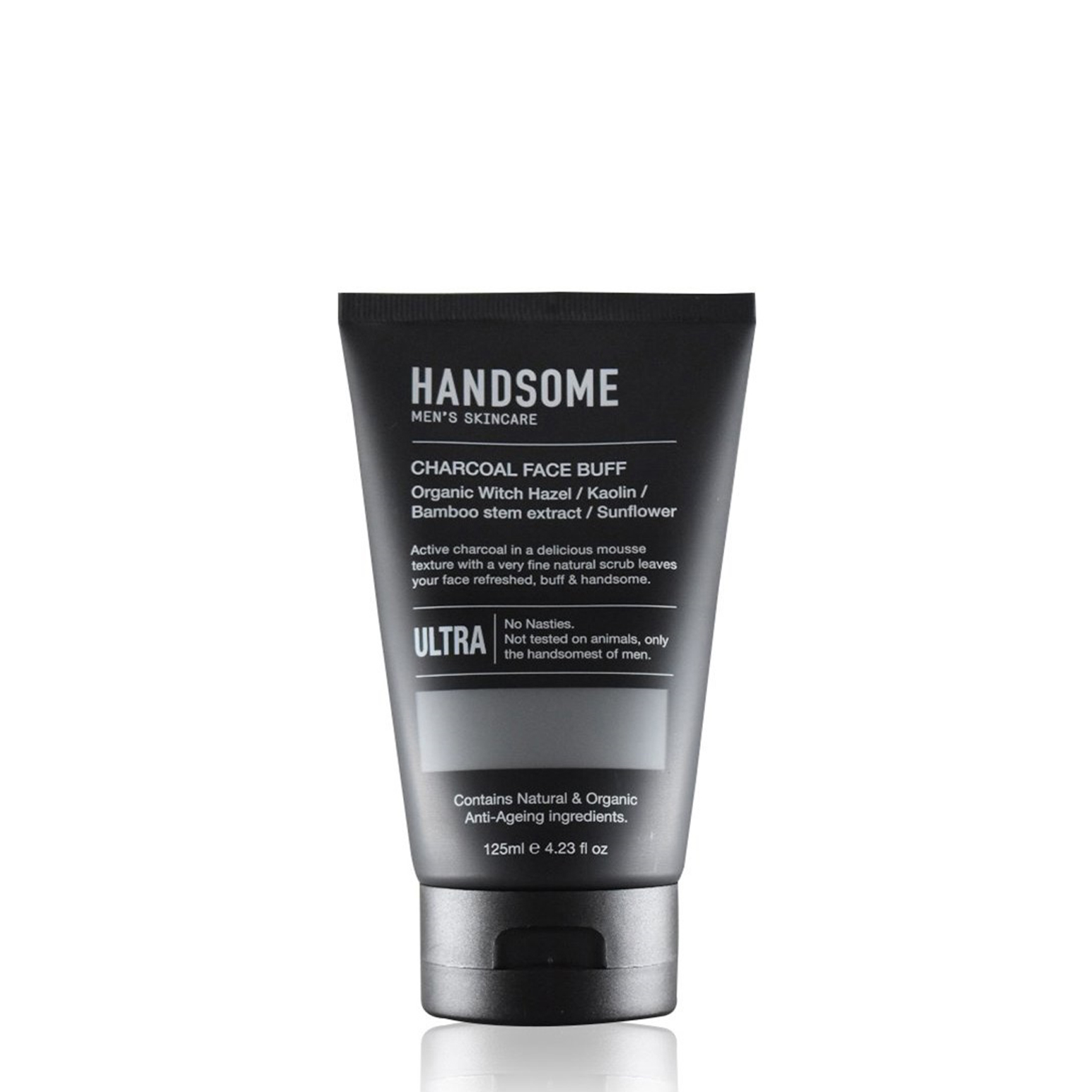 Handsome Charcoal Face Buff 125ml