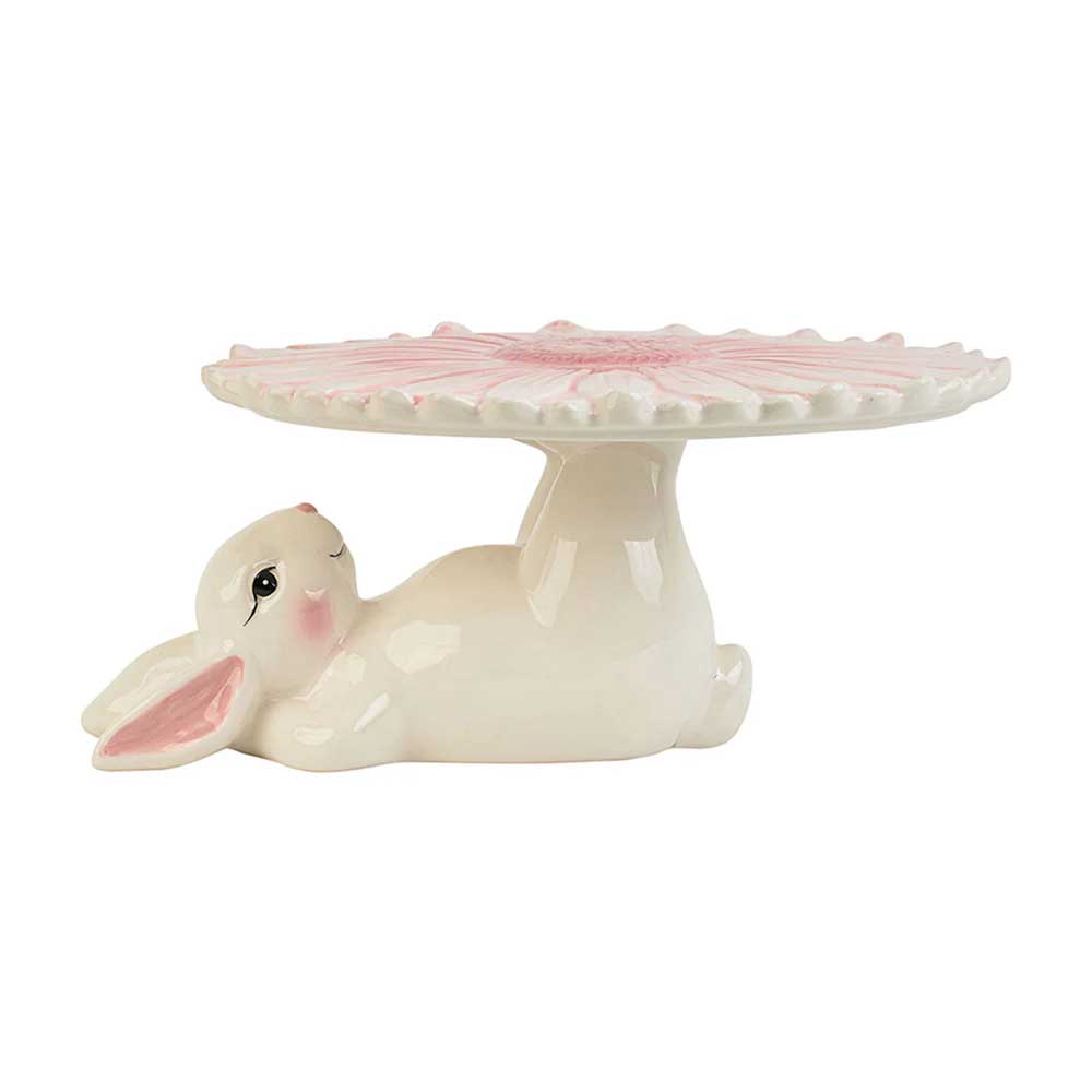 Annabel Trends Easter Bunny Cake Stand - Pink