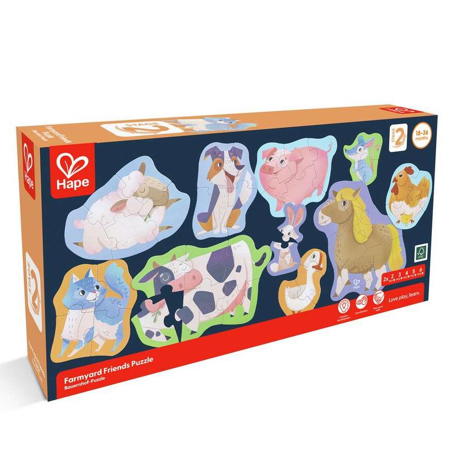 Hape Farmyard Friends Puzzle