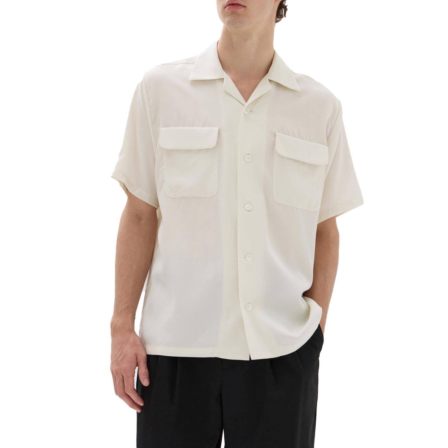 Assembly Label Stephan Short Sleeve Shirt Cream