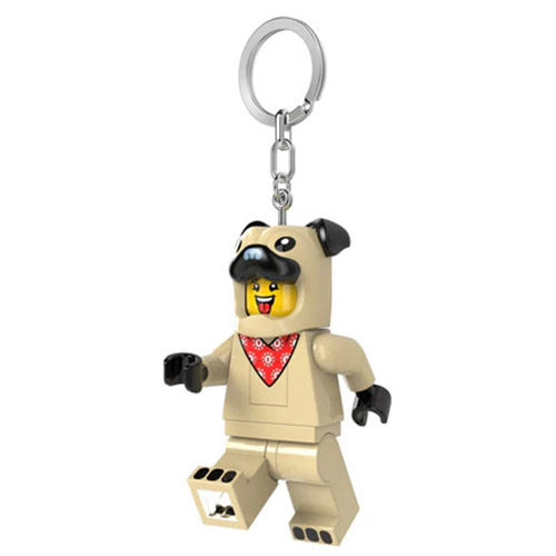 Lego Minifigues Keylights Pug