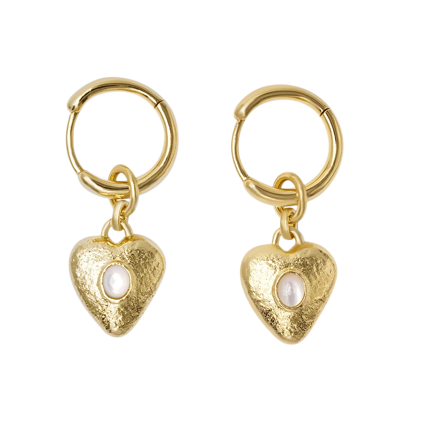 Brie Leon Pearl Locket Earring