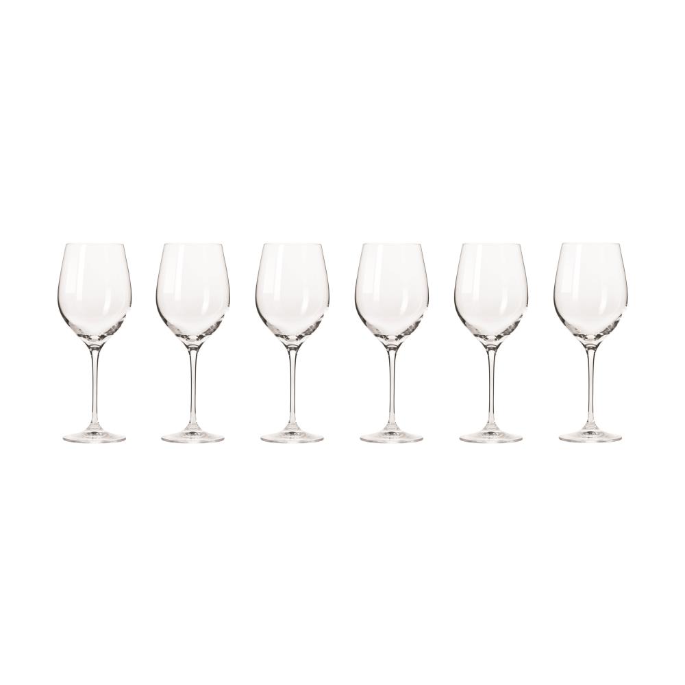 Krosno Harmony Wine Glass 370ml Set Of 6 Gift Boxed