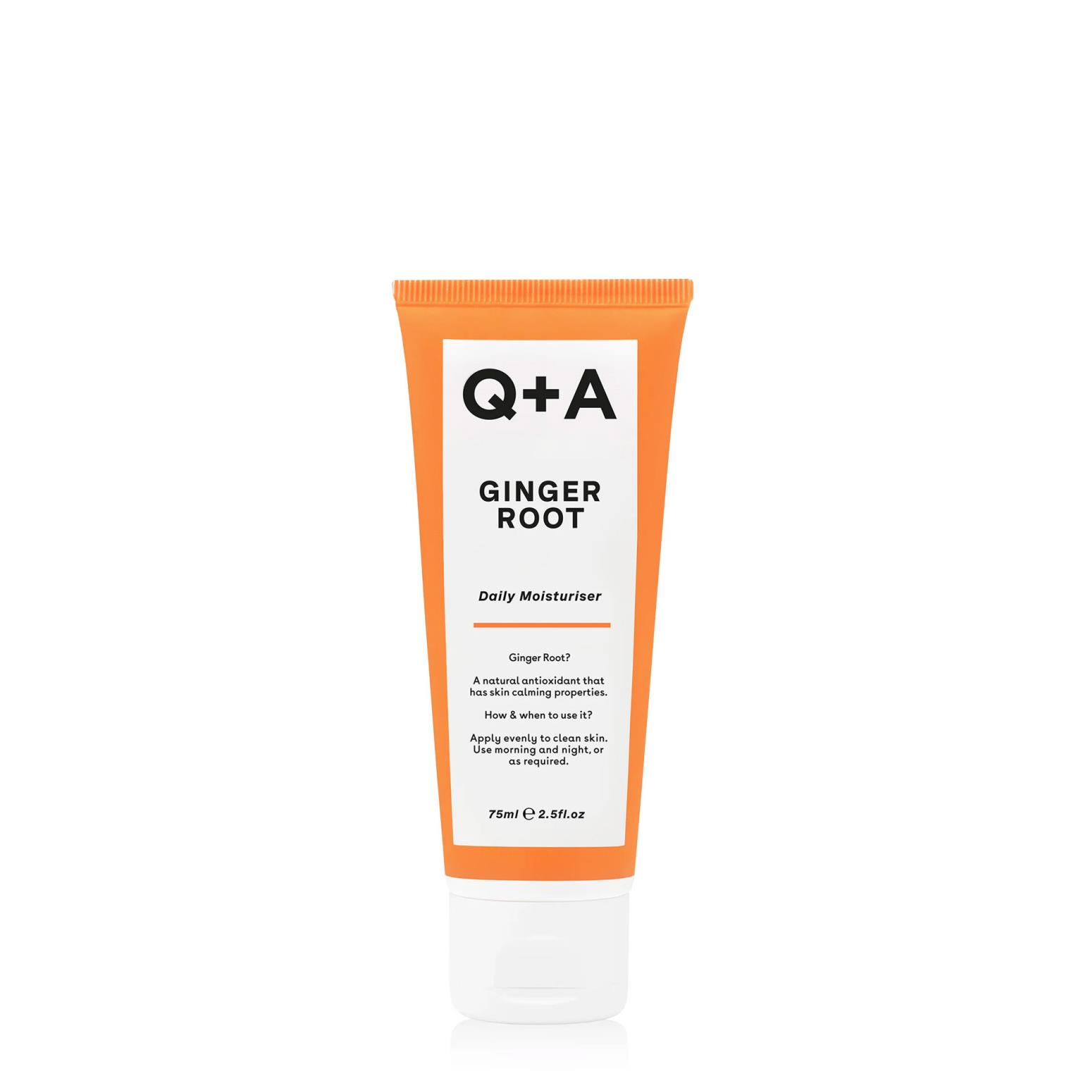 Q+A Ginger Root Daily Moisturiser 75ml