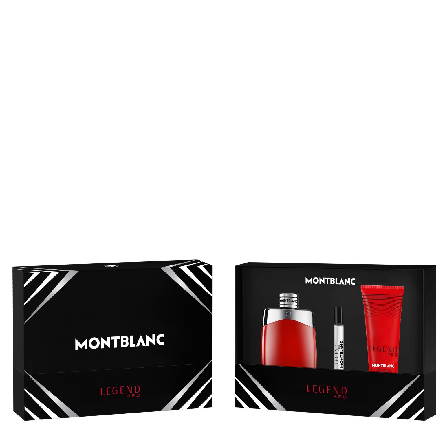 Montblanc Legend Red 3 Piece Xmas Set (100ml EDP + 7.5ml EDP + 100ml SG)