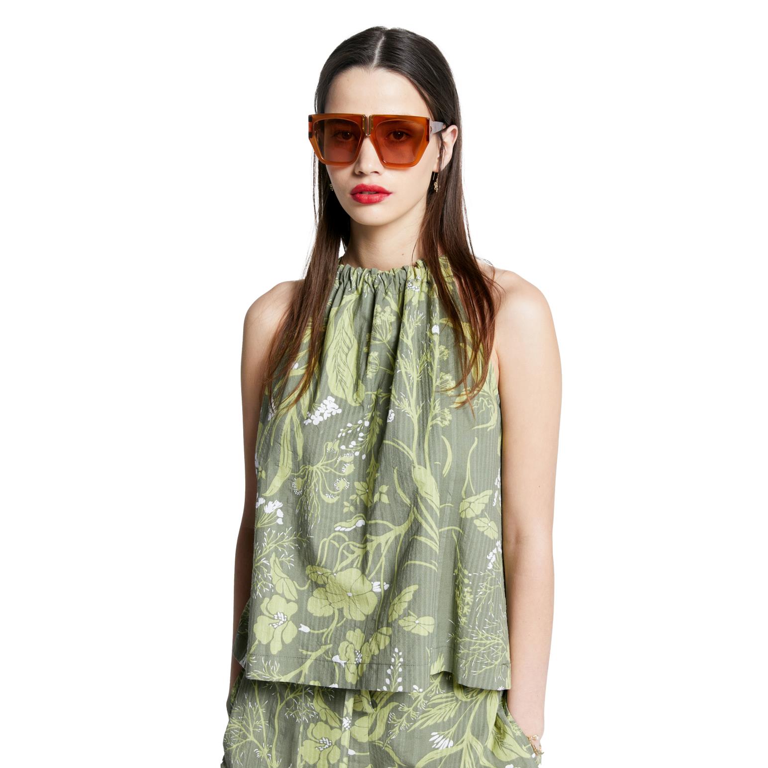 Karen Walker Wardian Bow Back Top