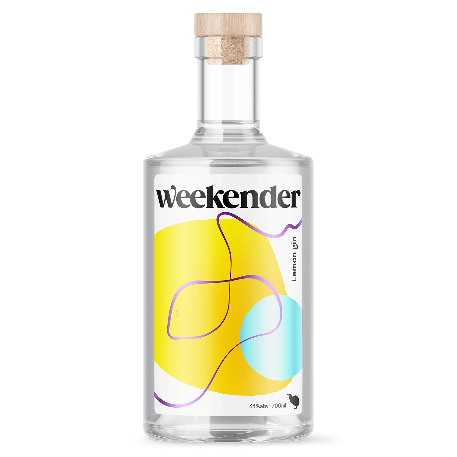 Weekender Gin Lemon 41% 700ml