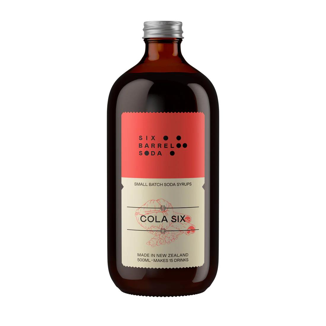 Six Barrel Soda 500ml Cola Six