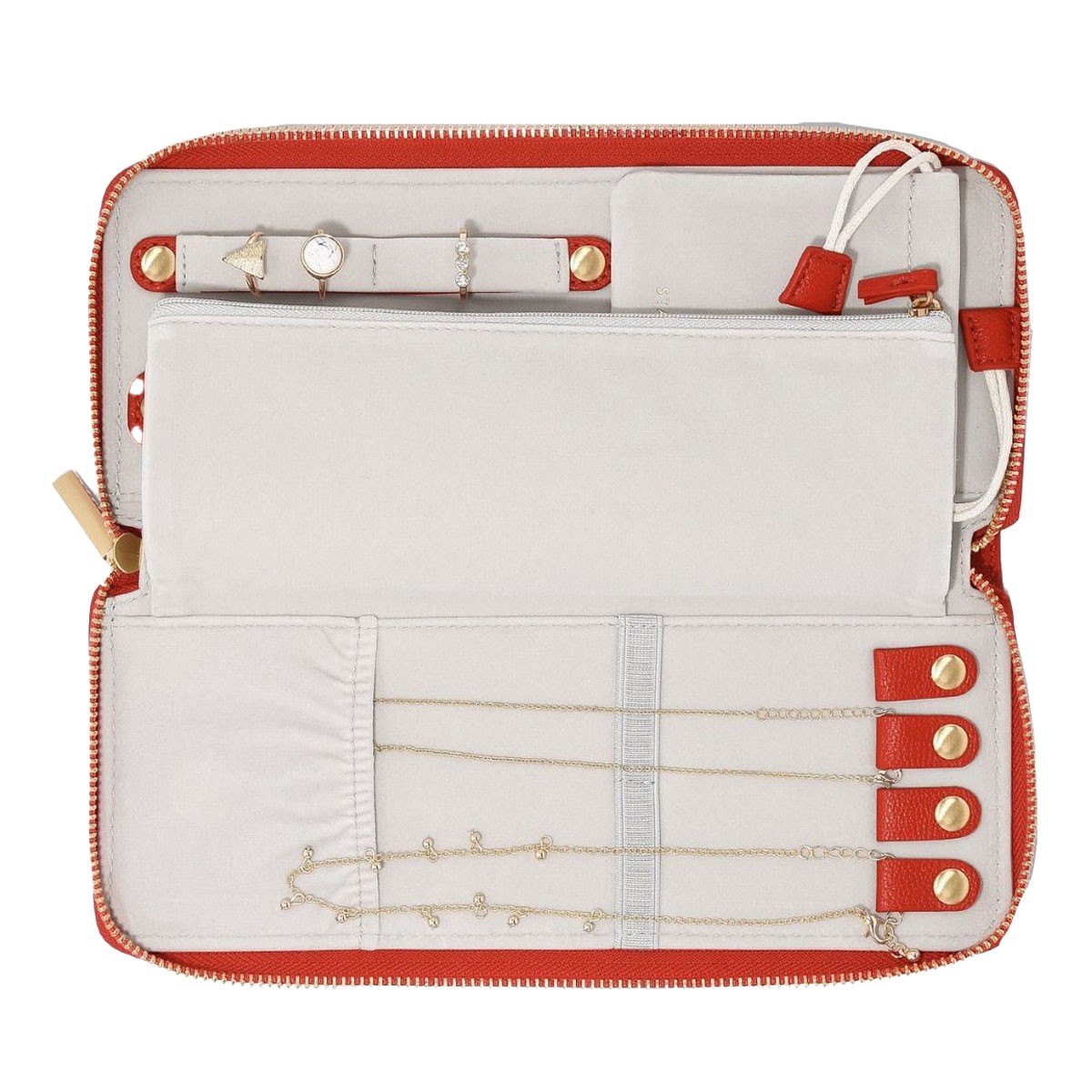 Stackers Jewellery Wallet Red