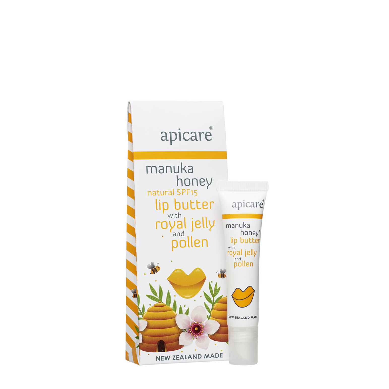 Apicare Royal Jelly & Pollen Lip Butter with SPF15