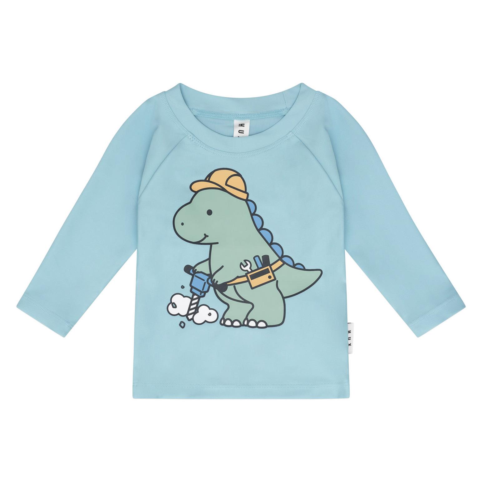 Huxbaby Construction Dino Rashguard