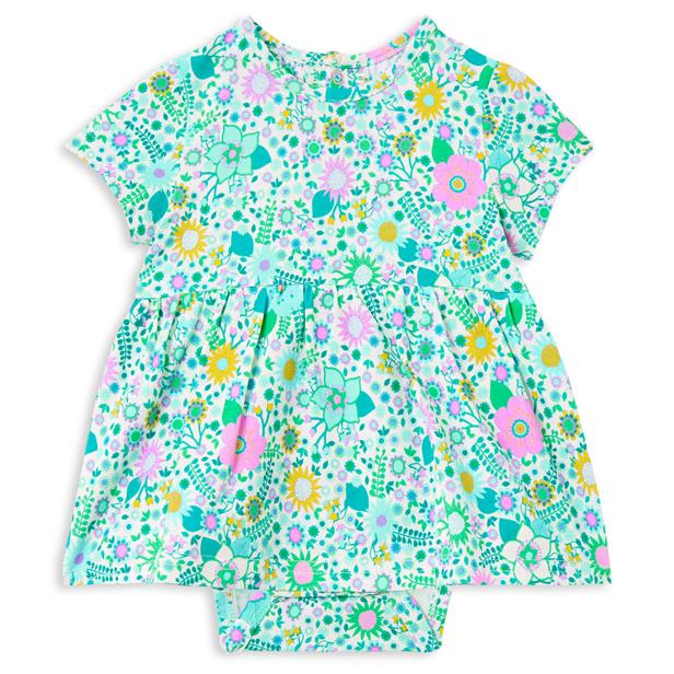 Milky Blossom Baby Dress