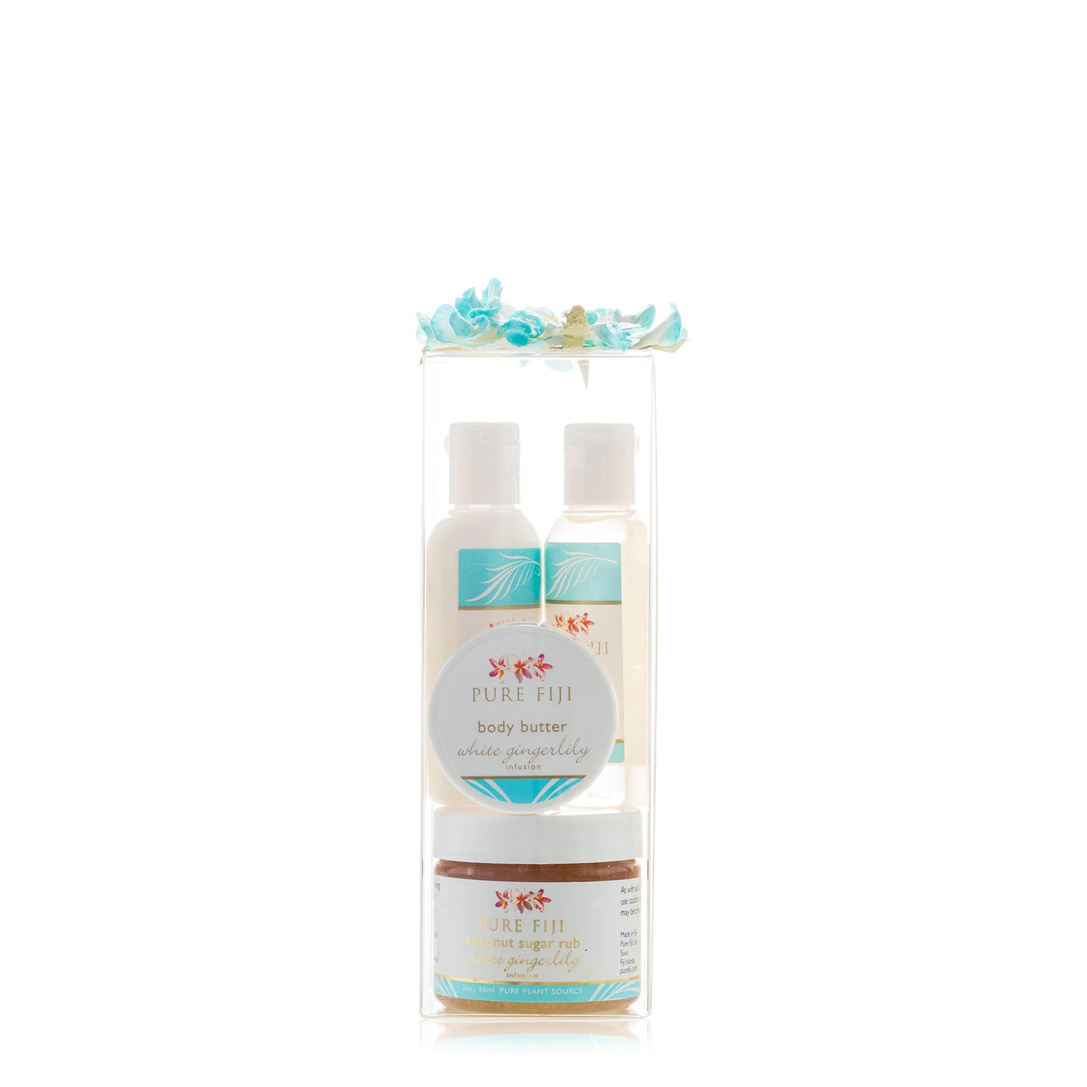 Pure Fiji Spa Box Sugar Glow - White Gingerlily