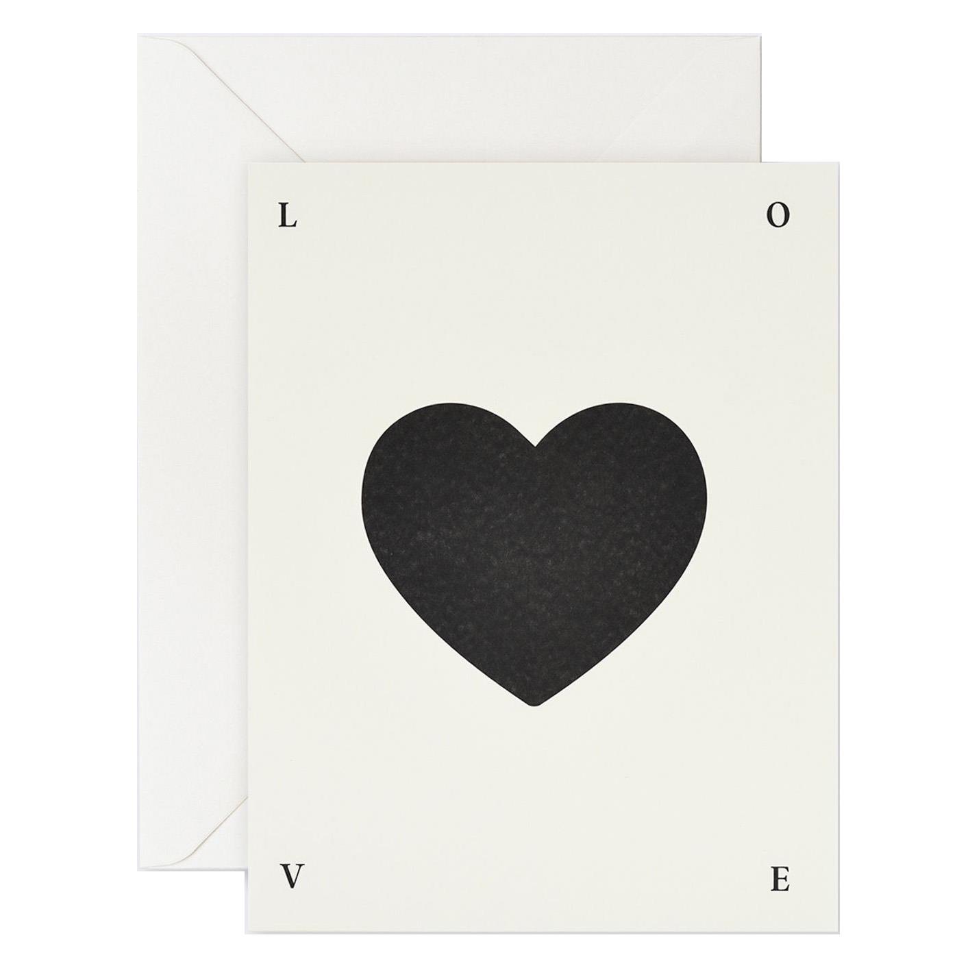 Lettuce I Love Typography Card