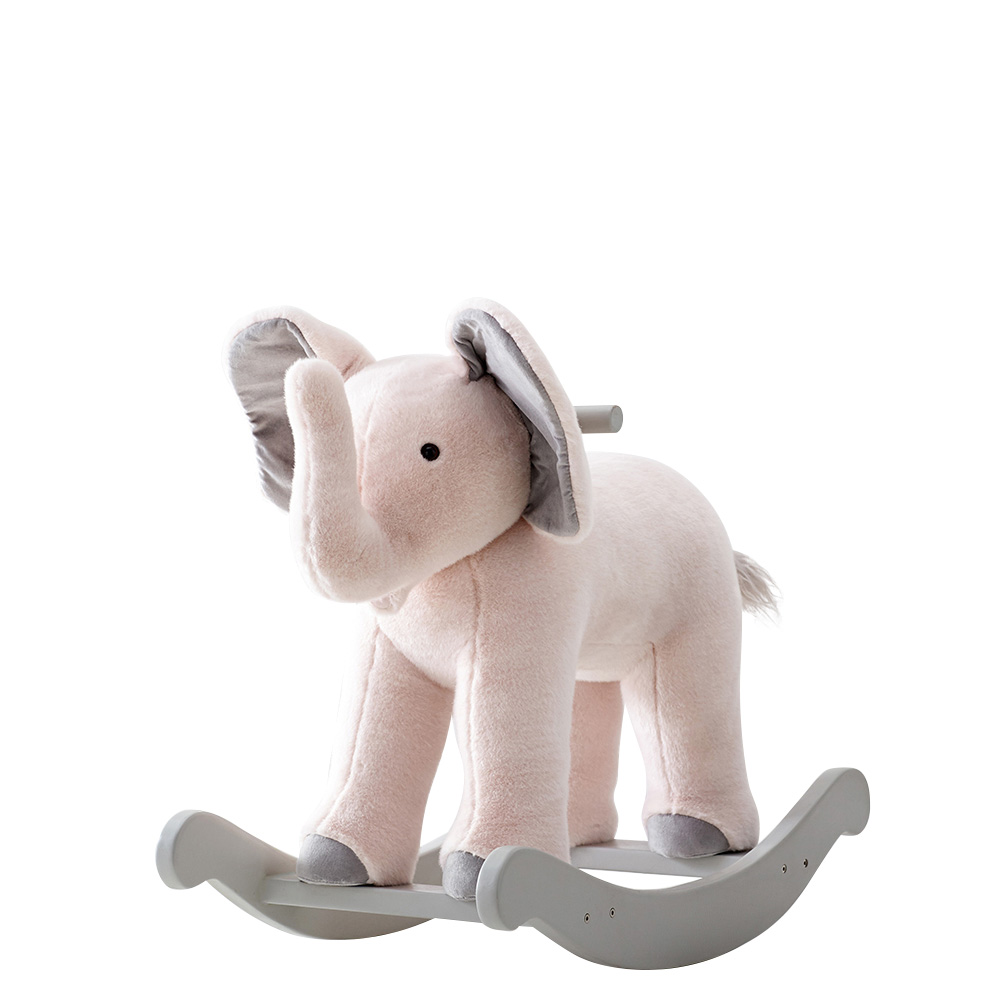 Pottery Barn Kids Monique Lhuillier Plush Rocker - Elephant