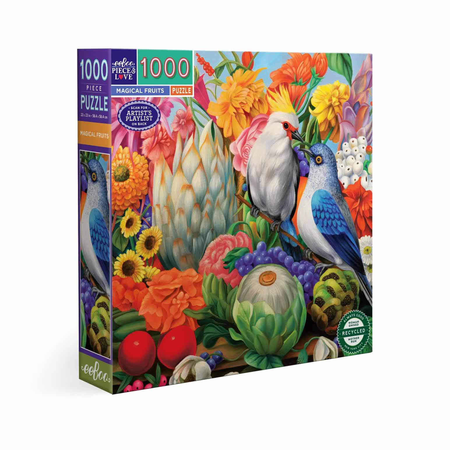 Eeboo Magical Fruits 1000 Piece Puzzle