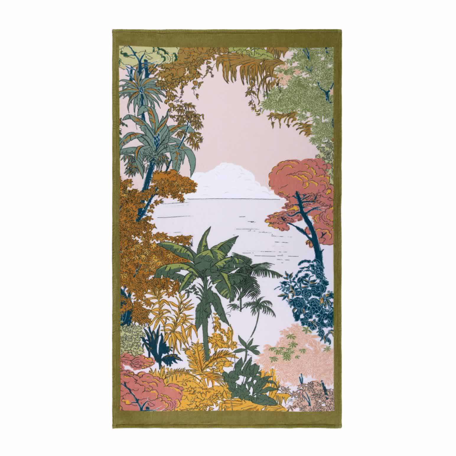 Olivier Desforges Ilepins Beach Towel 100 X 170