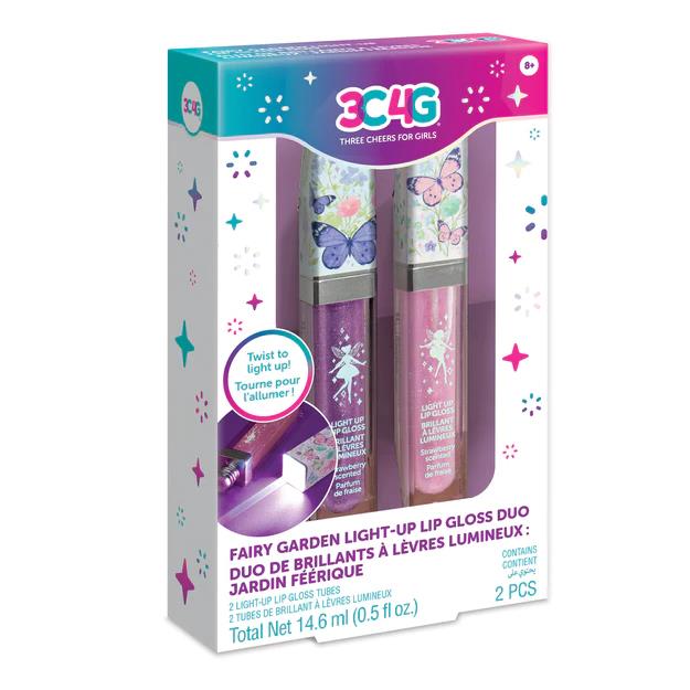 Three Cheers 4 Girls Fairy Garden Light-Up Lip Gloss Duo