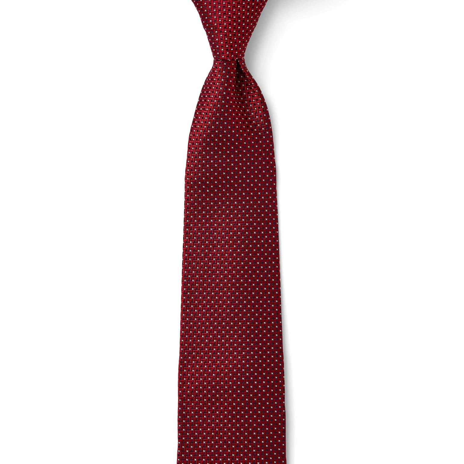 Cambridge Woven Spot 7.5cm Tie