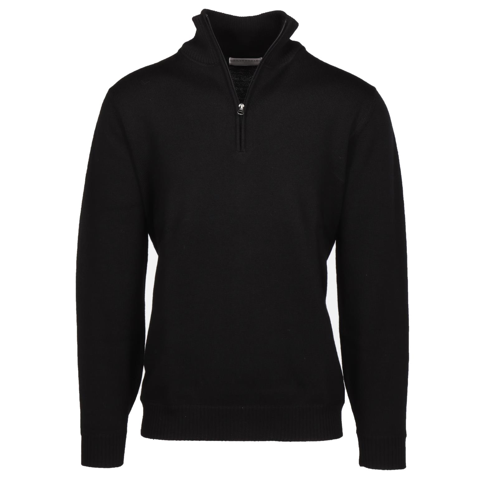 Silverdale  1/4 Zip Pullover (100% Pure Wool)