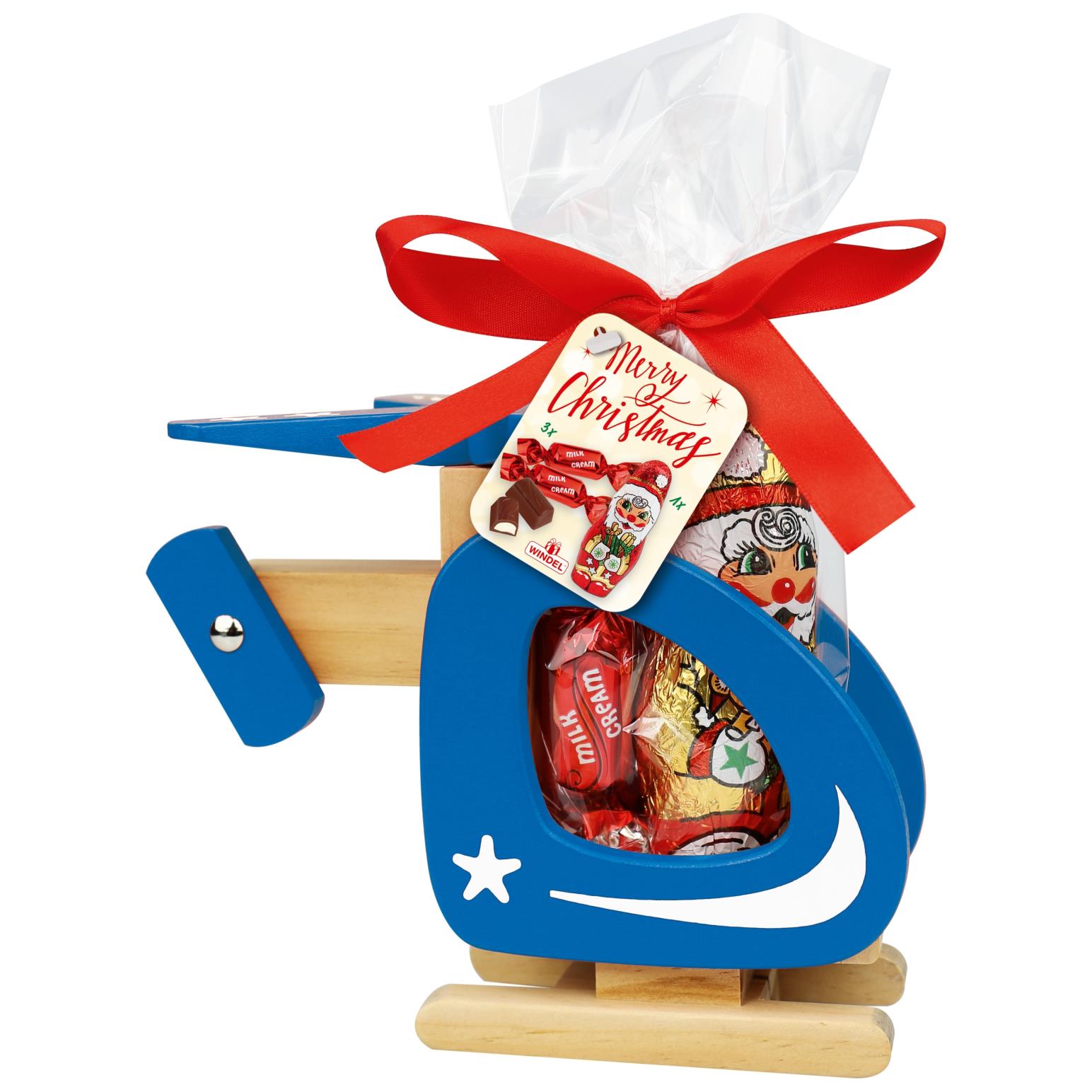 Windel Christmas Wooden Toy with Assorted Chocolates 62g